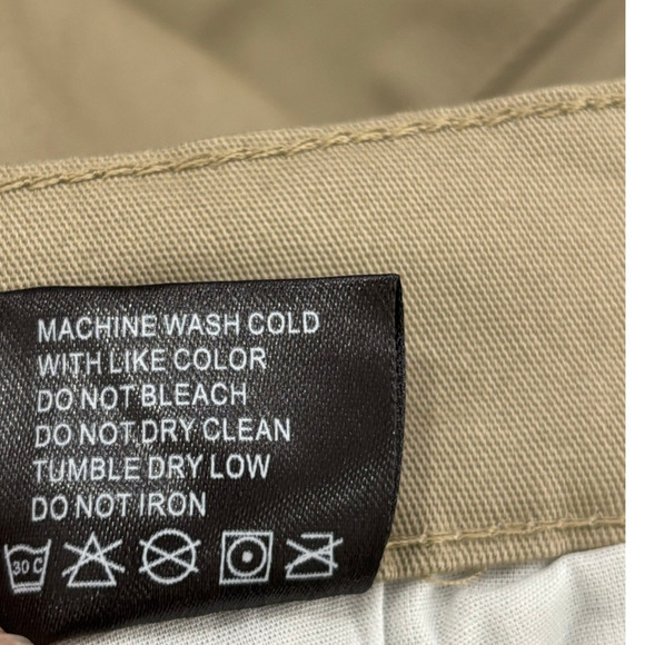 Blu Rock Men's Flex Stretch Cargo Shorts Khaki Size 42 - Picture 5 of 5